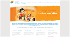 Desktop Screenshot of childcarefinance.co.nz